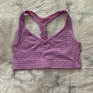 Victoria's Secret Lilac Racerback Sports  Bra